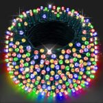 Instalatie De Craciun HYT ®, Lungime 40 m, Cu 8 Jocuri De Lumini, Alimentare 220V, Protectie IP44, Pentru Interior/Exterior, Multicolora