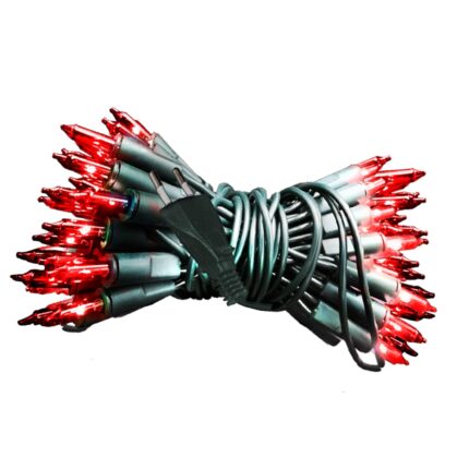 Instalatie de Craciun 35 beculete, H35 Rosu