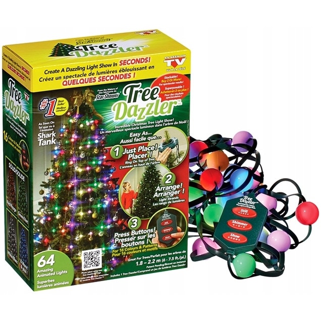 Instalatie Brad Craciun MRG M952, Tree Dazzler, RGB, 64 Globulete, Telecomanda