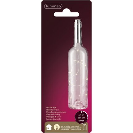 Instalatie decorativa cu microLED Lumineo, 15 microLED, lumina alb-cald, plastic, IP20