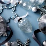 Glob de Craciun INDIS sticla transparent 7.5x7.5x7.5 cm HOMLA