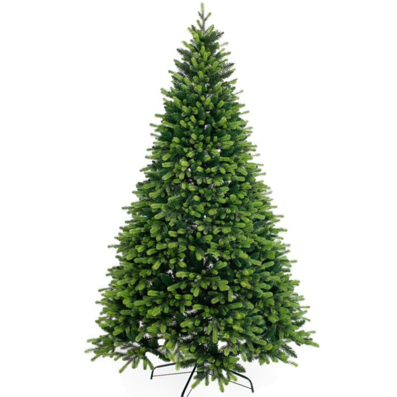 Brad artificial Christmas Deluxe by Sersimo, Carpati cu varfuri verzi, 2D+3D, 250cm
