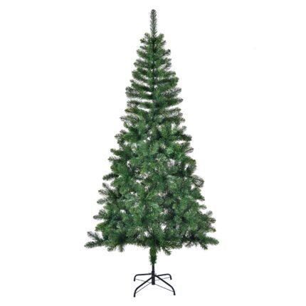 Brad artificial promotional Kring Toronto, PVC, cu suport din metal, 210 cm, Verde