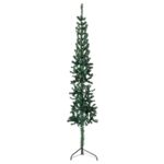 Brad de Craciun, vidaXL, PVC, 240 cm, Verde