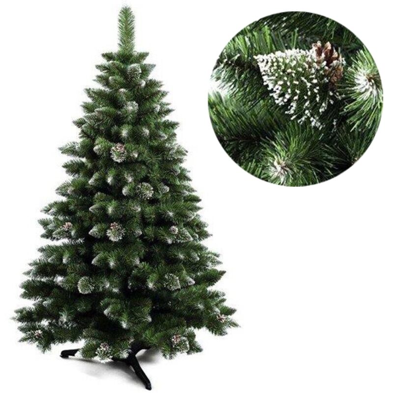 Brad artificial Christmas Deluxe by Sersimo, Danemark, nins cu conuri, 250cm