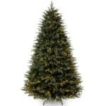 Brad de Craciun premium cu LED, ramuri 3D, suport metalic inclus, Ego-Normandian PE, dimensiunE 300 cm