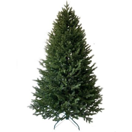 Brad artificial premium ALASKA, ace 3D, PE, 150 cm, cu suport metalic, Verde