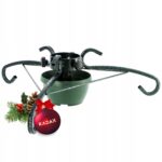 Suport pentru Pom de Craciun, KADAX, 8.5cm diametru trunchi, Otel, Verde