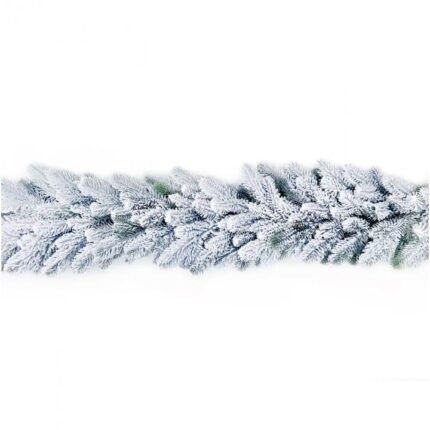 Ghirlanda artificiala de Craciun, Garland ELIT SNOW, ace 3D, PE, Ghirlanda 190 cm, Ghirlanda pentru usa, semineu, Decoratiuni exteriorul interior al casei. Ninsa