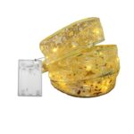 Instalatie, Panglica pentru Craciun LED 100 lumini / 10m dublu strat, decorarea casei