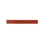 Panglica decorativa pentru bradul de Craciun, rosie sclipici, 5m x 15mm
