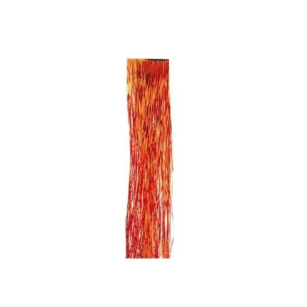 Fir Beteala Franjuri decorativa pentru Craciun, Latime 23cm, Lungime 1m, Culoare rosu