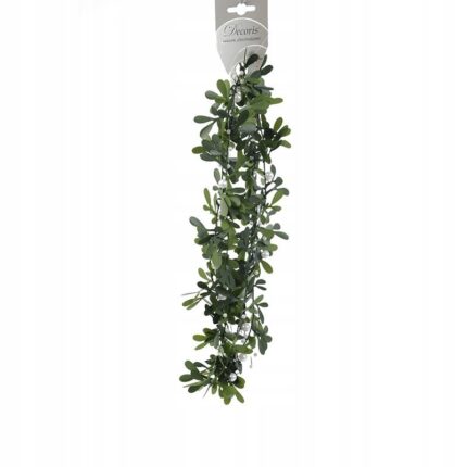 Crenguta decorativa pentru brad, Decoris, 1.5 m, Verde