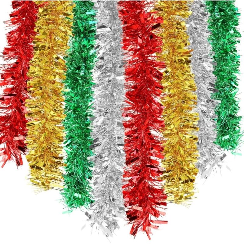 Set beteala de Craciun, 8 piese, multicolor, 11cmx14m