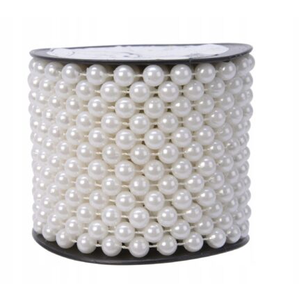 Margele brad, Kaemingk, Plastic, 10 m, Alb