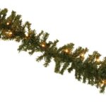 Ghirlanda de Craciun cu LED-uri, 270 cm, Verde
