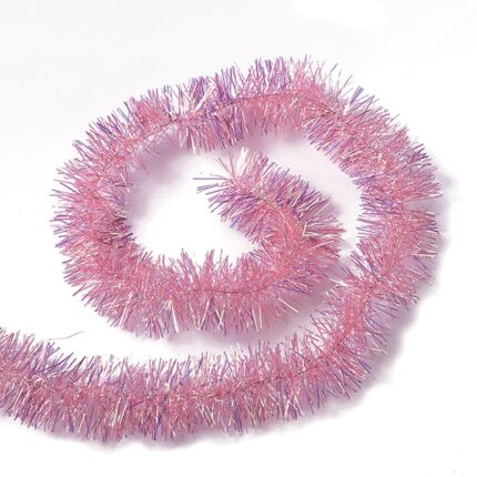 Set 10 Gardulete Tinsel Cozevdnt, 9x200cm, multicolor