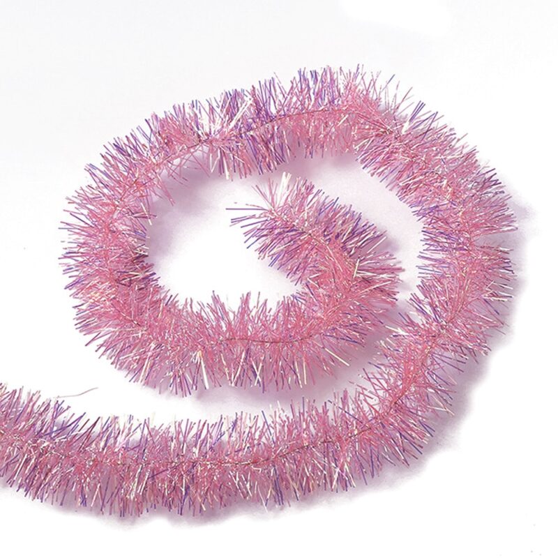 Set 10 Gardulete Tinsel Cozevdnt, 9x200cm, multicolor