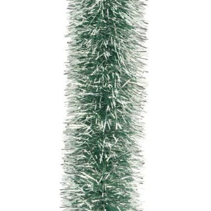 Beteala clasica 100mm lungime 2m argintiu si verde varfuri albe