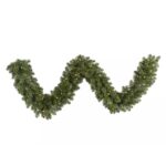 Ghirlanda de Craciun artificiala nedecorata verde Narnia 270 cm cu iluminare LED