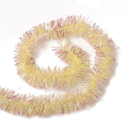 Set 10 x beetala de Craciun, Mmgoqqt, 9cm x 2 m, Bej
