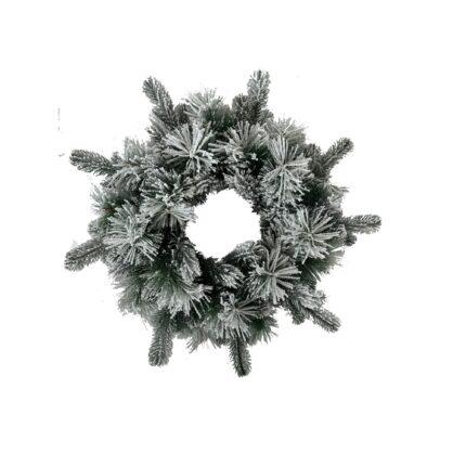 Coronita de Craciun ALPIN SNOW diametru 65cm