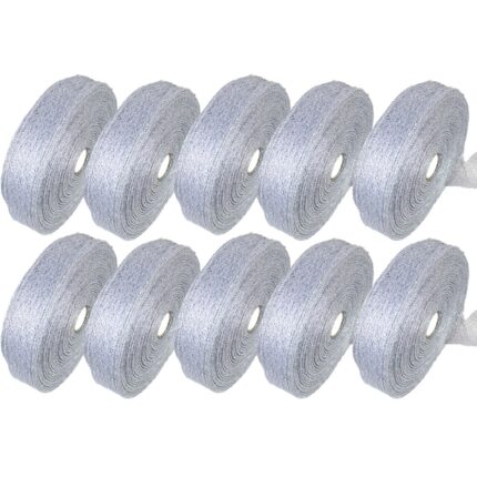 Beteala Craciun Cozevdnt, poliester, argintiu, 20m