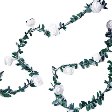Ghirlanda cu LED-uri in forma de floare, Solara, 3m, Multicolor