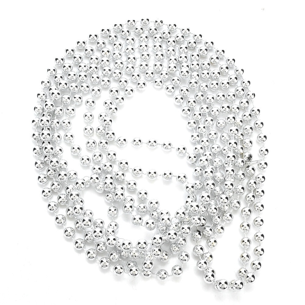 res_956bd5530b77f54b82c476dcc06ddca4 Lant de margele 6mm, AMRINUGL, 2.7m, argintiu