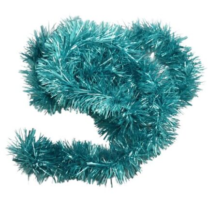 Beteala decorativa, culoare turcoaz, lungime 2 m, diametru 7 cm
