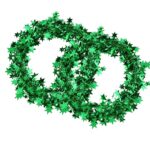 Set 2 ghirlande festive Cozevdnt, stele cu efect sclipitor, multicolor, plastic