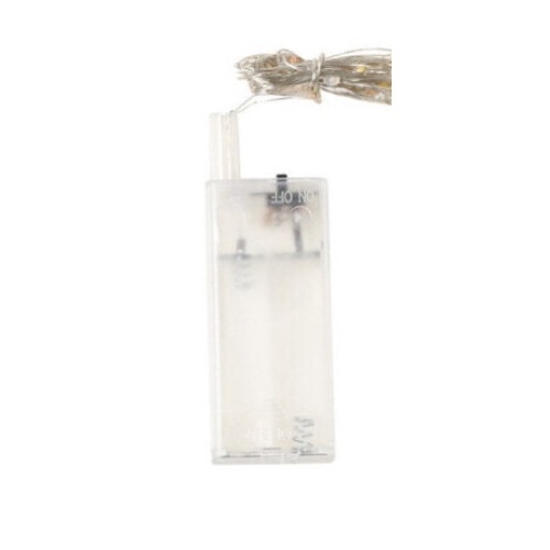 Set 10 lampi LED pe fir, 7&7, 3m, cald alb