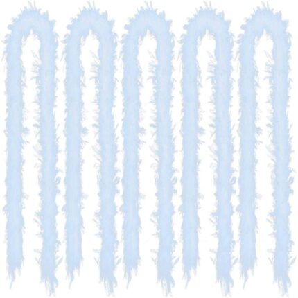 Set 5 betele Craciun Cozevdnt, albastru, 2m