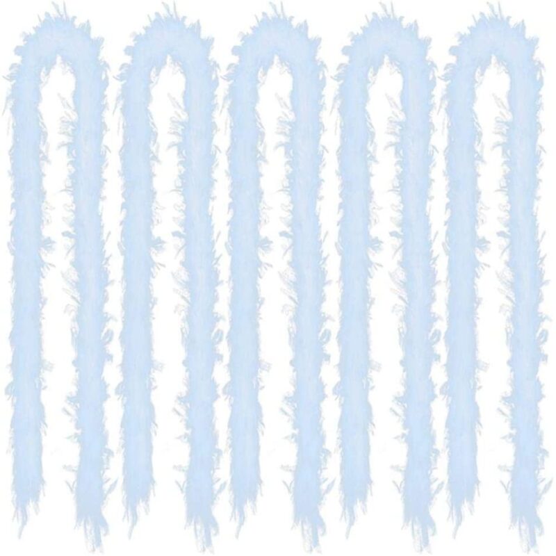 Set 5 betele Craciun Cozevdnt, albastru, 2m