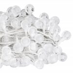 Ghirlanda luminoasa vidaXL, 200 LED-uri, alb rece, 8 functii, 20 m