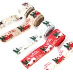 Set 5 benzi decorative Craciun, multicolor, 5x300cm
