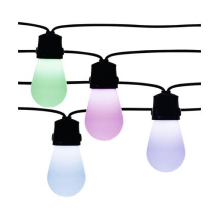 Ghirlanda Led Ql Lighting 15 Becuri Multicolor, Bluetooth, Cu Telecomanda