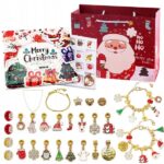 Calendar Advent de Craciun cu accesorii bratari si pandantive