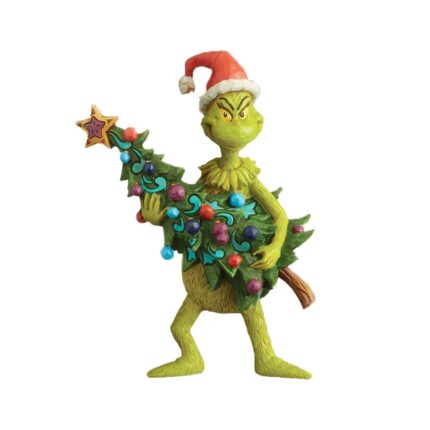 Figurina Grinch Craciun, 10 x 6 cm, Multicolor