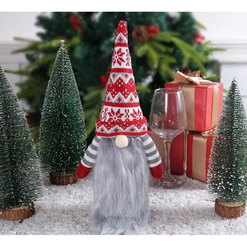 Capac tridimensional pentru sticla de vin SUPER TRENDS®, Decoratiune de Craciun