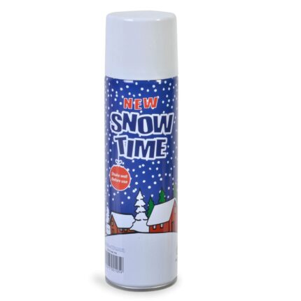 Spray imitatie zapada, pentru geam, de Craciun, 251 ml, alb