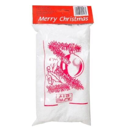 Zapada artificiala de Craciun pentru decoratiuni perfecte, 20 grame, alb