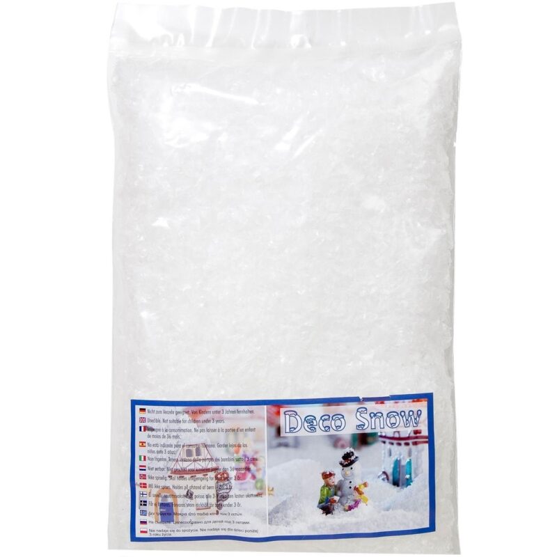 Zapada artificiala alba pentru decoratiuni Craciun, Lioness, 160 grame