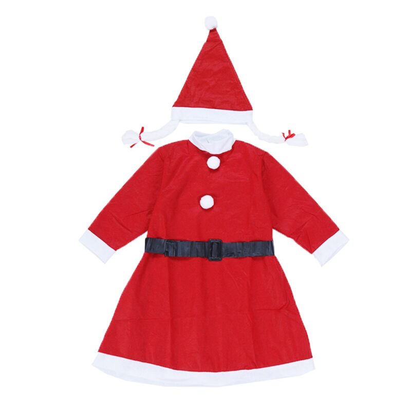Costum Craciunita Fata, Htphone Service, 7-9 ani, 3 piese, Polar
