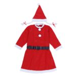 Costum Craciunita Fata, Htphone Service, 10-12 ani, din 3 piese, Polar