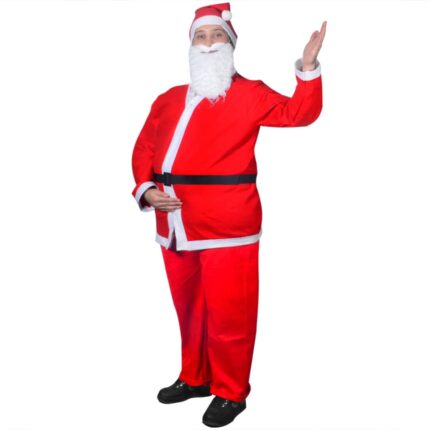 Costum Craciun Zakito Europe, rosu si alb, universal