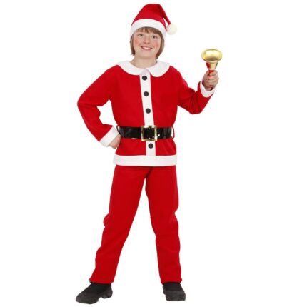 Costum Mos Craciun baieti clasic 6-7ani