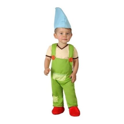 Costum Green Elf baietei 6-12 luni