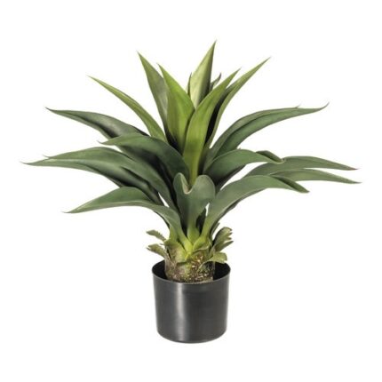 Planta Artificiala Agava In Ghiveci H 56 Cm Verde