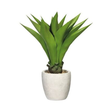 Planta Artificiala Agava In Ghiveci H 75 Cm Verde